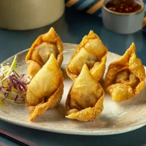 Chicken Chilli Cheese Wontons