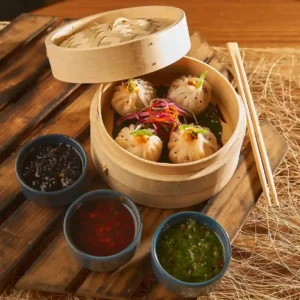 Kimchi Spiced Chicken Dimsum