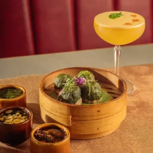 Pok Choy Chicken Dim Sum