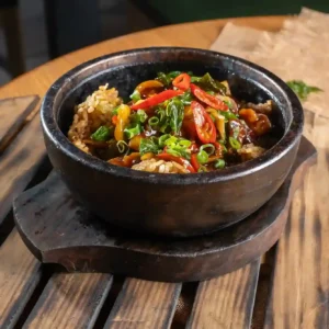 Prawns Stone Bowl